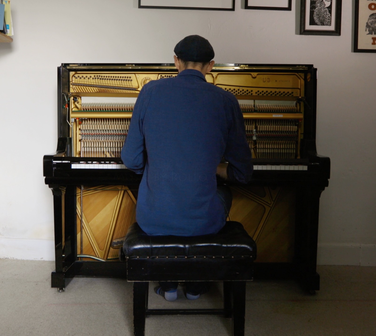 Pianist Rollo Clarke